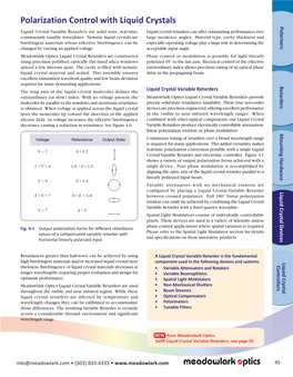 Liquid Crystal Devices Liquid Crystal Controllers 45