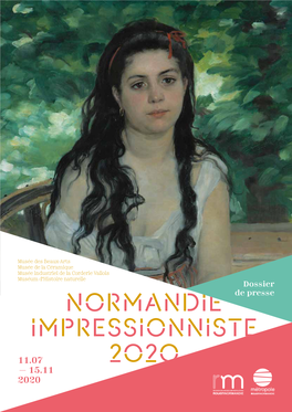 Dossier De Presse RMM Normandie Impressionniste 2020