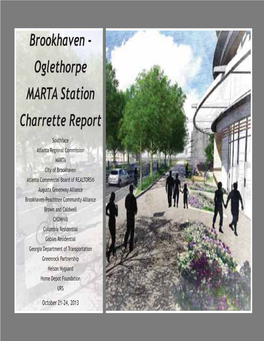 Brookhaven - Oglethorpe MARTA Station Charrette Report