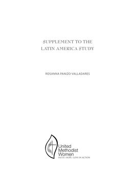 Supplement to the Latin America Study