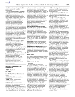 Federal Register/Vol. 76, No. 53/Friday, March 18, 2011