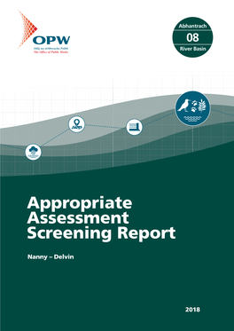 Appropriate Assessment Screening Report