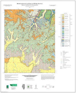 Bedrock Geology of Paducah Nequadrangle