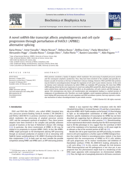 APBB2) Alternative Splicing