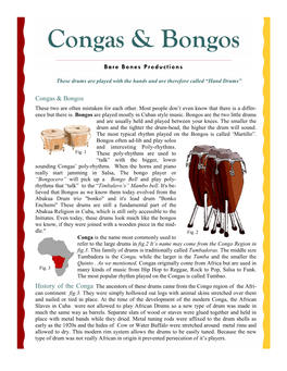 Congas & Bongos