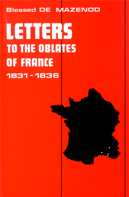 Letters to the Oblate of France 1831-1836