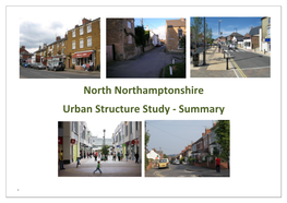 North Northamptonshire Urban Structure Study - Summary