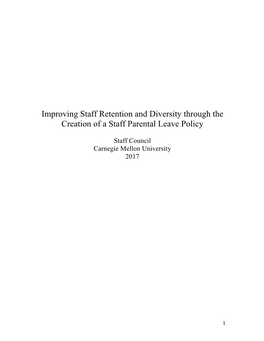 Parental Leave Proposal