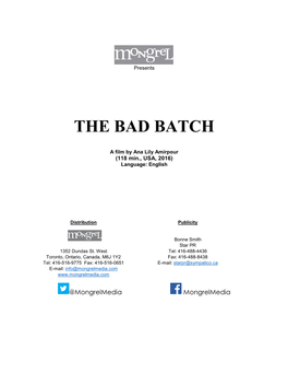 The Bad Batch