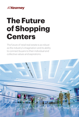 The Future of Shopping Centers