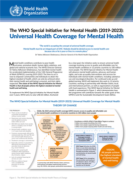 (2019-2023): Universal Health Coverage for Mental Health