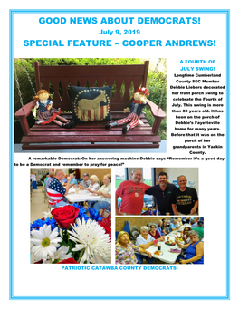 Special Feature – Cooper Andrews!