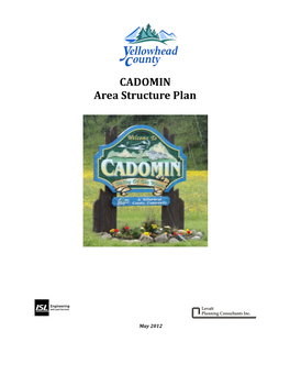CADOMIN Area Structure Plan