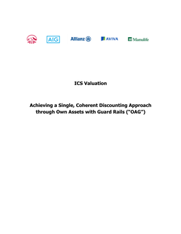 ICS Valuation Achieving a Single, Coherent Discounting Approach