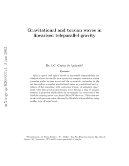 Gravitational and Torsion Waves in Linearised Teleparallel Gravity