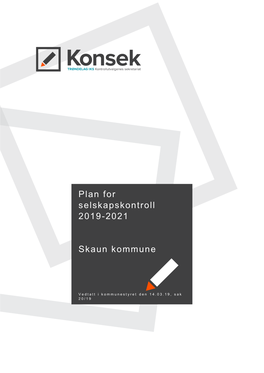 Plan for Selskapskontroll 2019-2021 Skaun Kommune