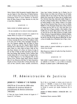IV. Administración De Justicia