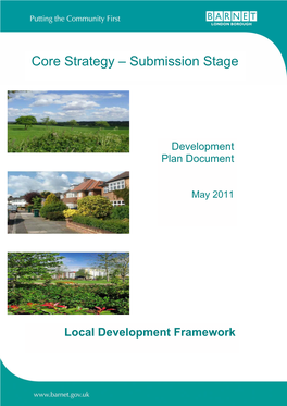 CD104 Barnet Core Strategy Presubmission May 11