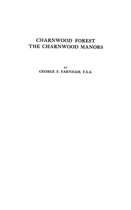 The Charnwood Manors