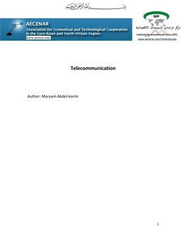 Telecommunication