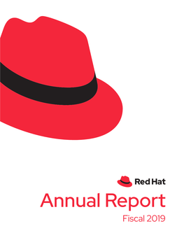 Annual Report Fiscal 2019 FINANCIAL RESULTS for FISCAL 2019