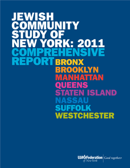 Jewish Community Study of New York 2011