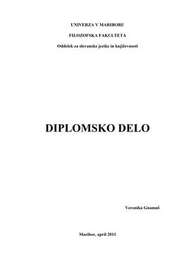 Diplomsko Delo