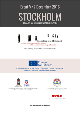 Stockholm Event Programme (ENG).Pages
