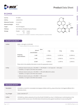 BI 224436 | Medchemexpress