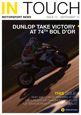 Dunlop Take Victory at 74Th Bol D'or