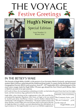 Festive Greetings Hugh’S News Special Edition