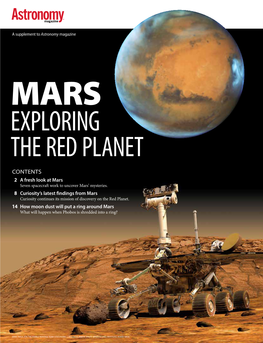 MARS: EXPLORING the RED PLANET 5 Spacecraft Behind Mars During the Comet’S Closest Approach