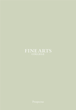 Hampstead Fine Arts College Prospectus