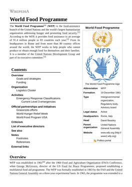 World Food Programme