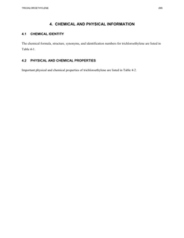 Toxicological Profile for Trichloroethylene