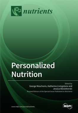 Personalized Nutrition