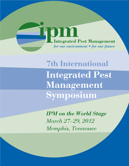 Integrated Pest Management Symposium