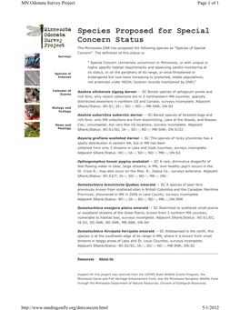 Minnesota Odonata Survey Project 2012.Pdf