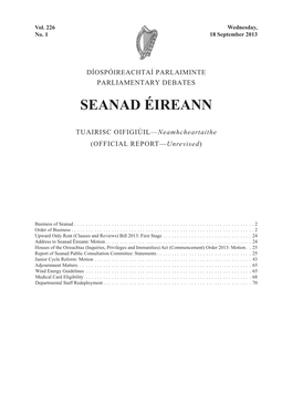 Seanad Éireann