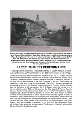 1.1.2021 20.00 Cet Performance