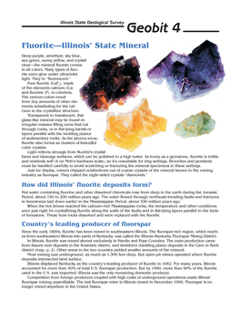Fluorite—Illinois’ State Mineral
