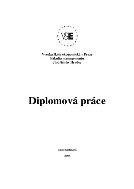 Diplomová Práce