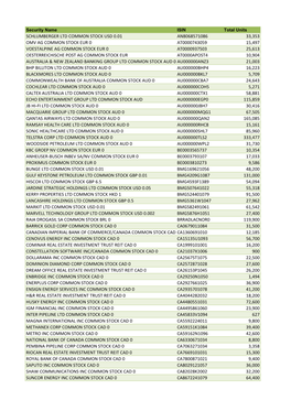 Direct Equity Investments 300915