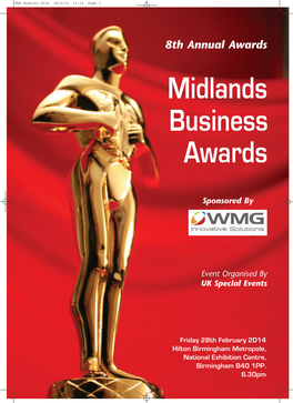8Th Annual Awards Midlands Business Awards Midlands Business Awards Midlands Business Awards