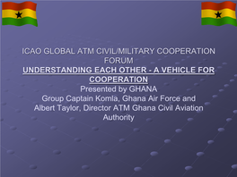 Civil/Military Cooperation the Military View