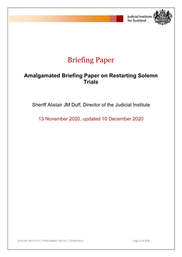 Briefing Paper