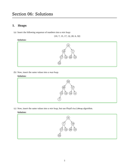 Section 06: Solutions