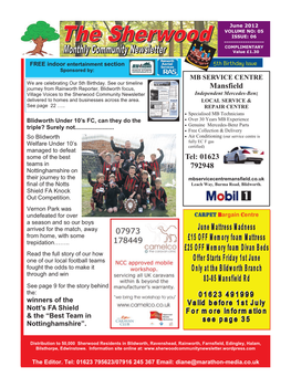 Mansfield Village Voices to the Sherwood Community Newsletter Independent Mercedes-Benz Delivered to Homes and Businesses Across the Area