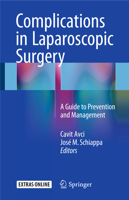 ++395Complications in Laparoscopic Surgery