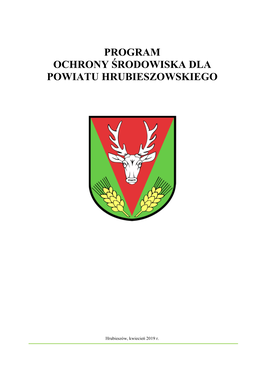 Program Ochrony Środowiska Dla Powiatu Hrubieszowskiego